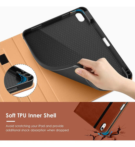 Funda Vikesi Para iPad Marrón