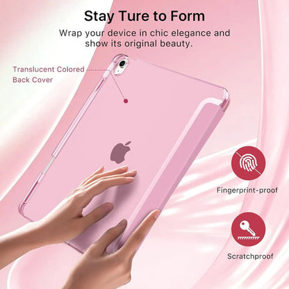 Funda Para iPad Air M4 13 Pulgadas Con Soporte Para Lápiz Rosa
