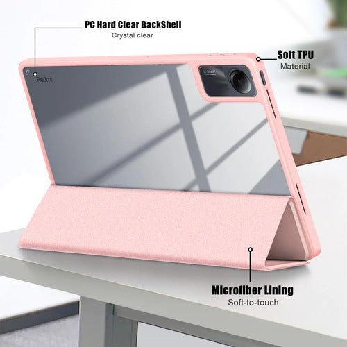 Funda Para Xiaomi Redmi Pad Se 11'' 2023 Rosa