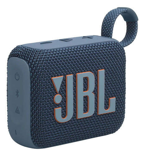 Altavoz Portátil Jbl Go4 Con Bluetooth Impermeable Negro Azul