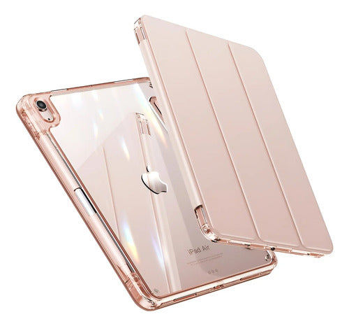 Funda Para iPad Air 11  M3/m2 (2025/2024) Y 5ta Rosa Chicle
