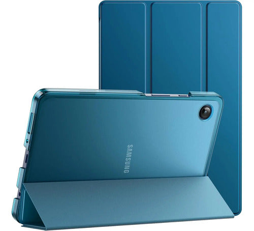 Funda Para Samsung Galaxy Tab A11 / Tab A9 Azul Petróleo