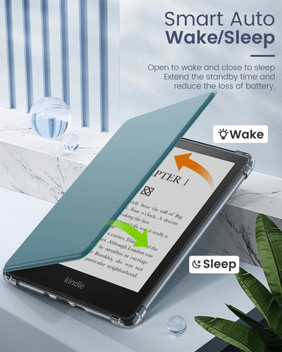 Funda Universal Para Kindles De S 6.8 Pulgadas Turquesa