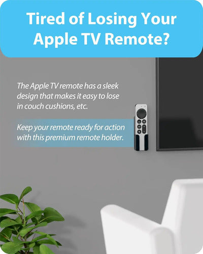 Soporte Para Control Remoto De Apple Tv Negro