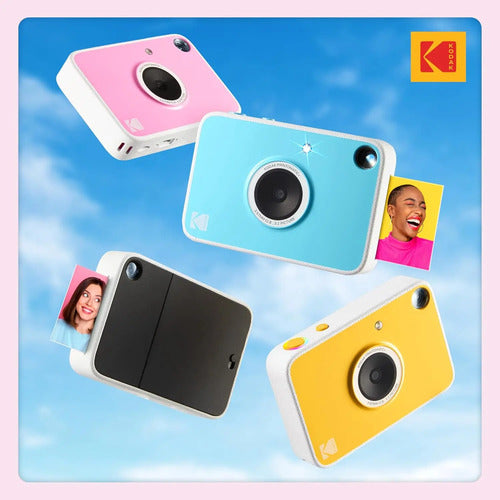 Cámara Digital Kodak Printomatic+ Instant Print 10mp Rosa Rosa
