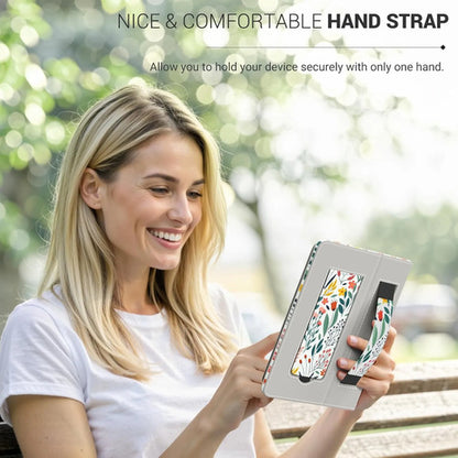 Funda Para Kindle De 6 Pulgadas Con Soporte Floreado