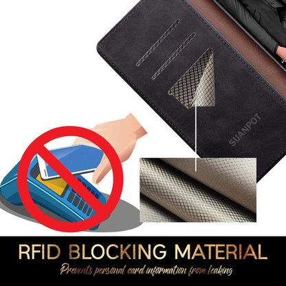 Funda Cartera De Cuero Para Samsung Galaxy S20 Ultra Negro