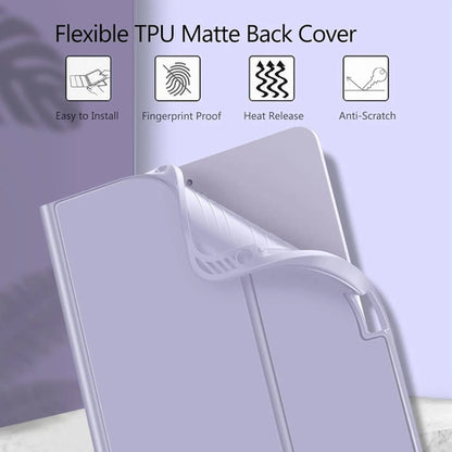 Funda Con Teclado Para iPad Air 11-inch M3/m2, 5ta Lila