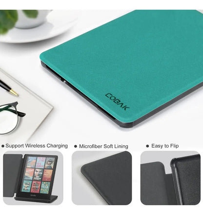 Funda Premium Para Kindle Paperwhite 12ª Generación 2024 7 Verde Claro