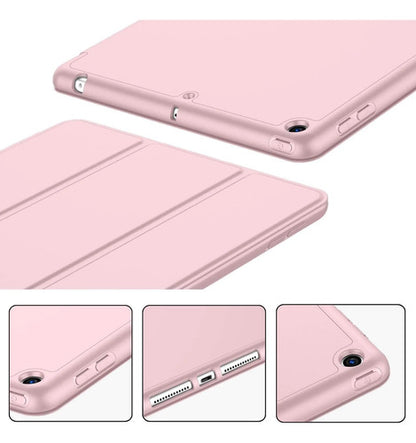 Funda Para iPad 9.7 Con Porta Lápiz Y Protección Completa Rosa