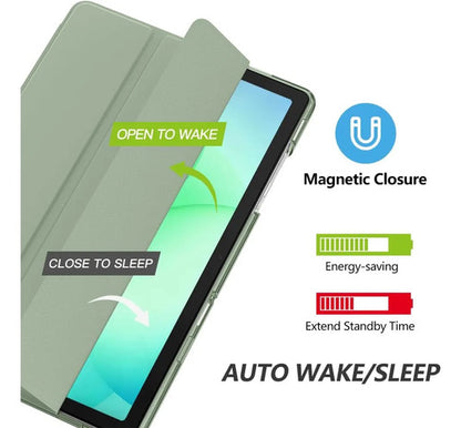 Funda Para Samsung Galaxy Tab A11 Plus/a9 Plus 11 Verde Musgo