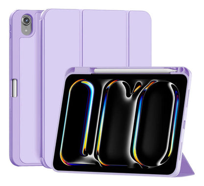 Funda Para iPad A16 / 11 Generacion Con Soporte Para Lápiz Lavanda