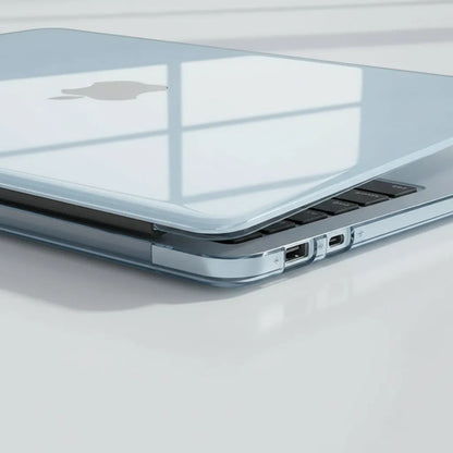 Carcasa Funda Transparente Para Macbook Air 13.6' Azul Claro