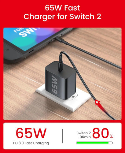 Cargador Gan Pro Switch