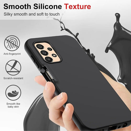 Funda Samsung Galaxy A13 Con Dos Protectores De Pantalla
