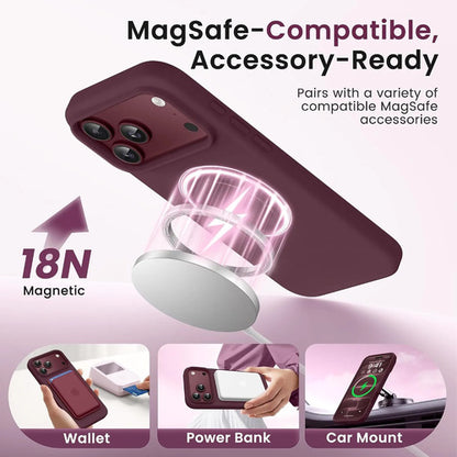 Funda Para iPhone 18 Pro Max Bordó