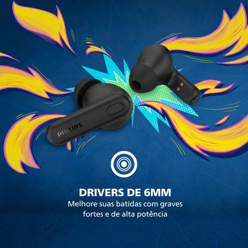 Auriculares Inalámbricos Philips Negro Black