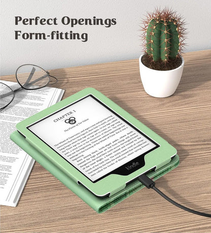 Funda Moko Para Kindle Con Auto Wake/sleep Verde Oscuro
