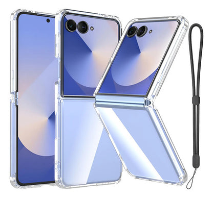 Funda Ultra-delgada Para Samsung Galaxy Z Flip 7 Transparente Lisa