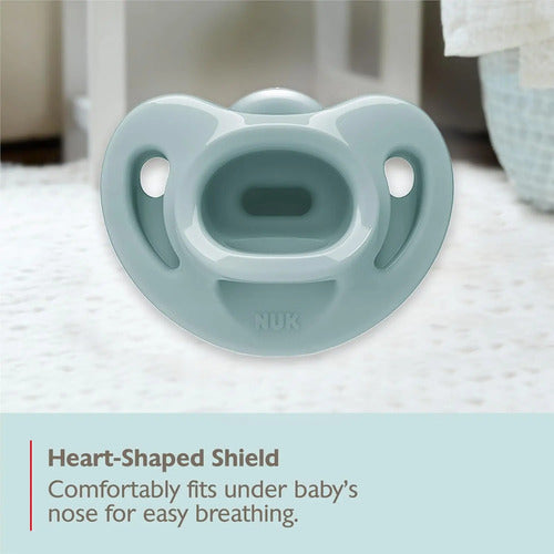 Chupet Nuk Timeless Comfy 100% Silicona, 0-6m, 5-pack Multicolor 0-6 Meses