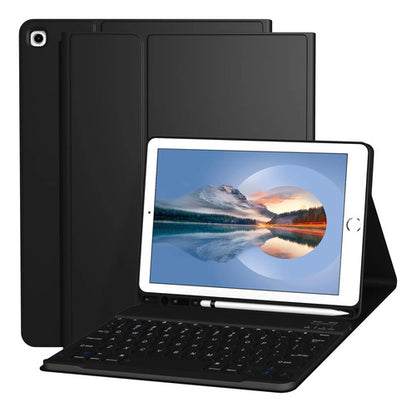 Funda Con Teclado Para iPad De 9.7 Pulgadas 2018/2017 6a/5a Negro