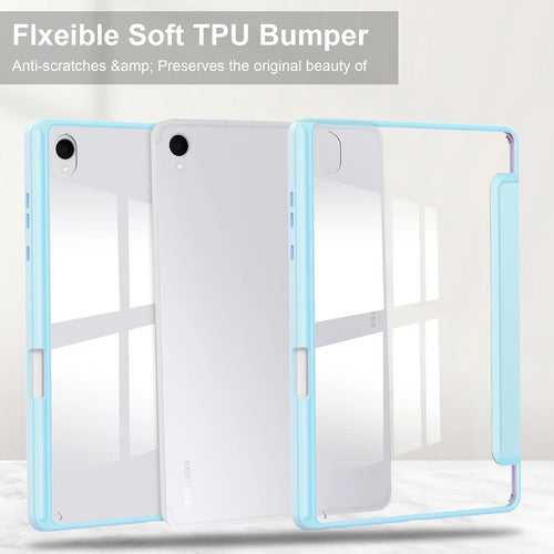 Funda Con Soporte Para Lápiz - Samsung Galaxy Tab S11 Ultra Azul