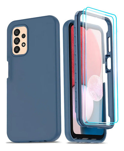 Funda Samsung Galaxy A13 Con Dos Protectores De Pantalla