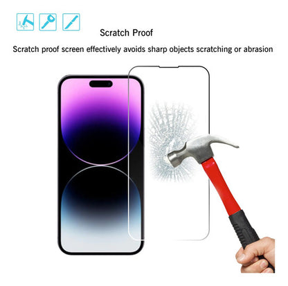 Protector De Cristal Templado Para iPhone 14 Y 14 Pro
