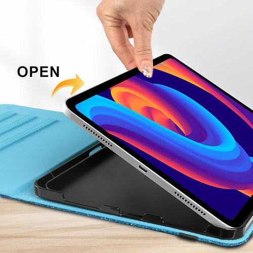 Funda Para iPad (a16) 11th Generación 11 Pulgadas Azul