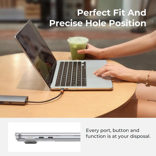 Carcasa Funda Transparente Para Macbook Air 13.6' Transparente