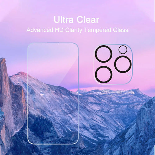 Ailun Conjunto Protector De Pantalla Y Lente Para iPhone ...
