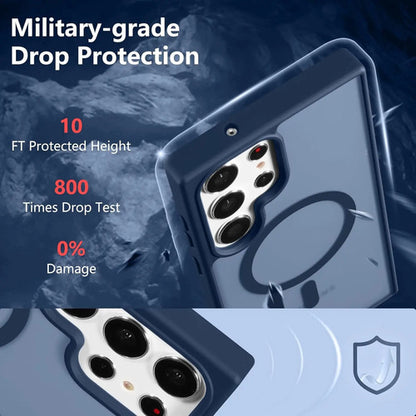 Funda Magnética Para Samsung Galaxy S23 Ultra Azul Oscuro