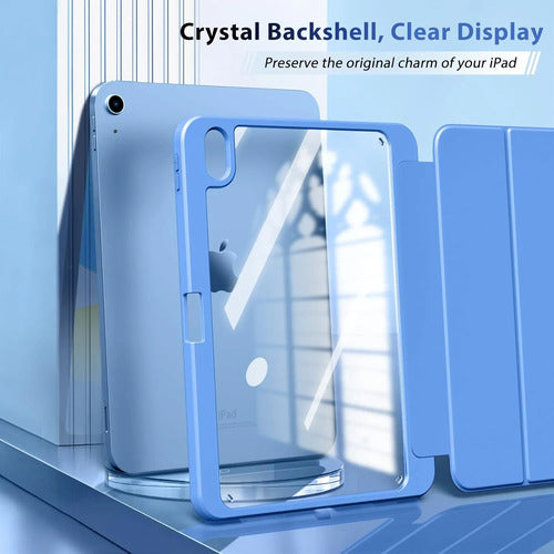 Funda Para iPad A16, 11va Gen 11'' 2025 Y 10ma Gen 10.9'' Celeste