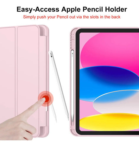 Funda Protectora Para iPad 10a Gen 2022 Rosado