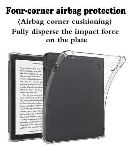 Protector Y Funda Para Kobo Libra Transparente