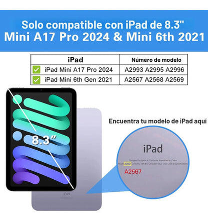 Funda Para iPad Mini 6 / 7 Negro