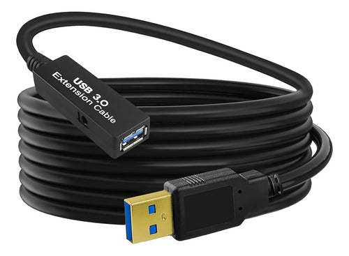 Cable Extensor Activo Usb 3.0 Negro