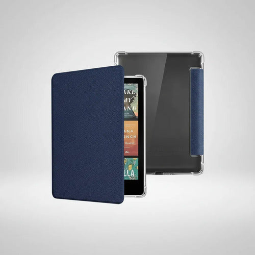 Funda Protectora Premium Para Kindle Paperwhite 7'' (2024) Azul Oscuro