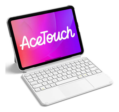 Funda Con Teclado Para iPad 11th/10th Gen, Air 11 Blanco