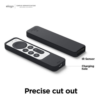 Funda Para Apple Tv 4k Hd Siri Remote 3ra Gen Negro