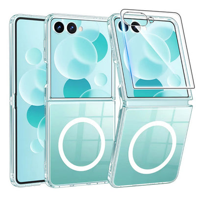 Funda Magnética Para Samsung Galaxy Z Flip 7 Transparente