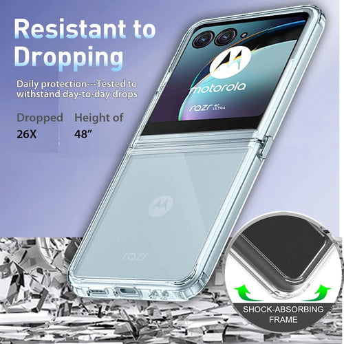 Funda Para Motorola Razr 40 Ultra Transparente