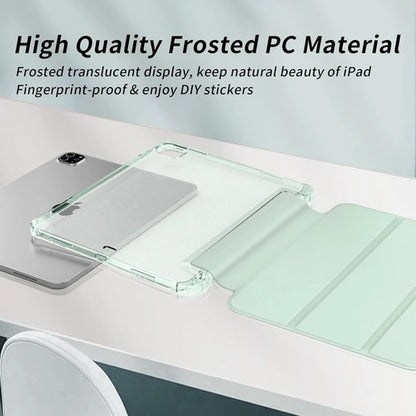 Funda Para iPad Pro 11 Pulgadas Con Soporte Para Lápiz Verde Claro