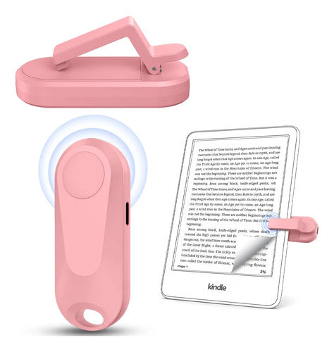 Control Remoto Datafy K2 Pasa Pagina Kindle Kobo Typec Negro Rosa