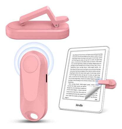Control Remoto Datafy K2 Pasa Pagina Kindle Kobo Typec Negro Rosa