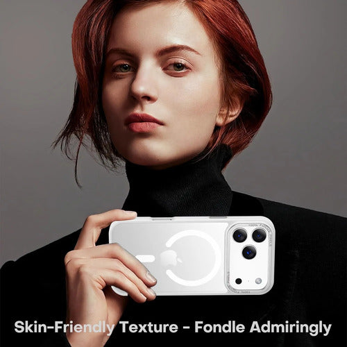 Funda Para iPhone 17 Pro Magnetica Blanco