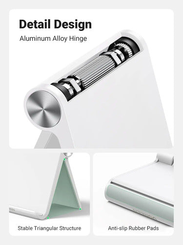 Soporte Para iPad, Celular, Tablet, Etc Blanco