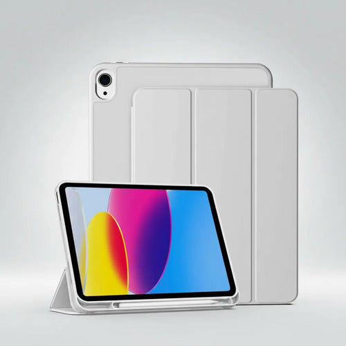 Funda Akkerds Para iPad A16 De 11a Gen Y iPad 10.9  2022 Gris