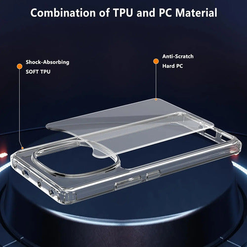 Funda Para Redmi Note 14 Pro/pro+ 5g Y Poco X7 5g Transparente