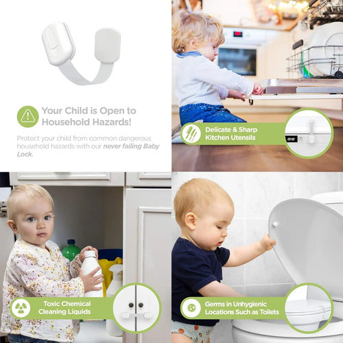 Seguros Infantiles (8-pack) Seguridad Niños Para Muebles